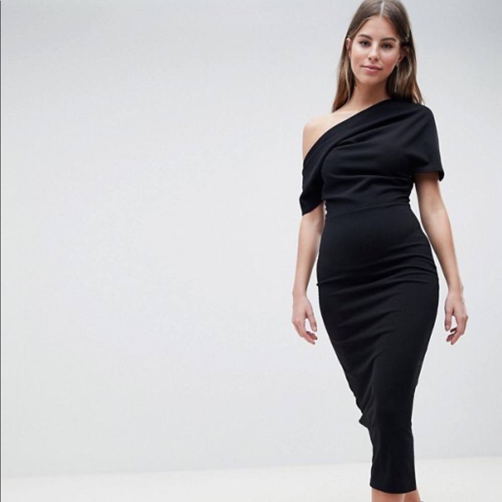 NWT ASOS black cocktail dress
